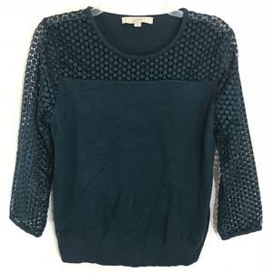 Ann Taylor LOFT Green Sweater Size S